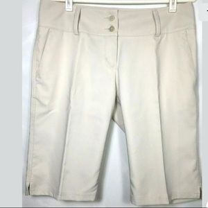 Adidas Golf Climalite Beige Shorts Women's Size 4